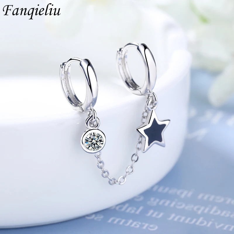 Fanqieliu S925 Stamp New Women's Drop Earrings Zircon Star Jewelry Dangler Luxury Gift For Girl Trendy FQL20314
Fanqieliu S925 Stamp New Women's Drop Earrings Zircon Star Jewelry Dangler Luxury Gift For Girl Trendy FQL20314