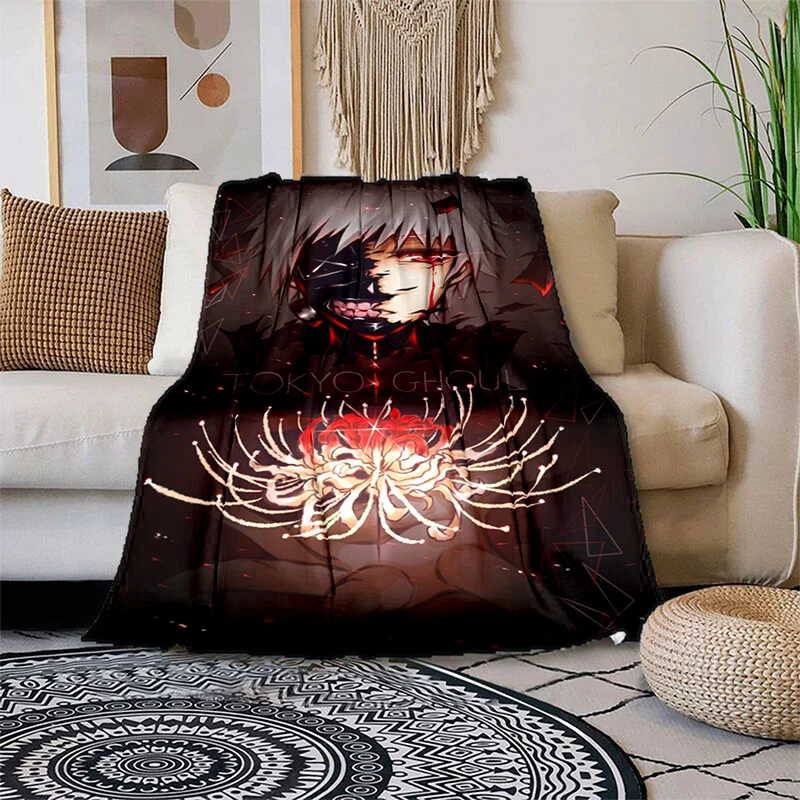 Anime Tokyo Ghoul Print Blanket Sofa Blankets for Bed Super Soft Warm Blanket Flannel Throw Blanket All Season Light Warm Decke 
Anime Tokyo Ghoul Print Blanket Sofa Blankets for Bed Super Soft Warm Blanket Flannel Throw Blanket All Season Light Warm Decke