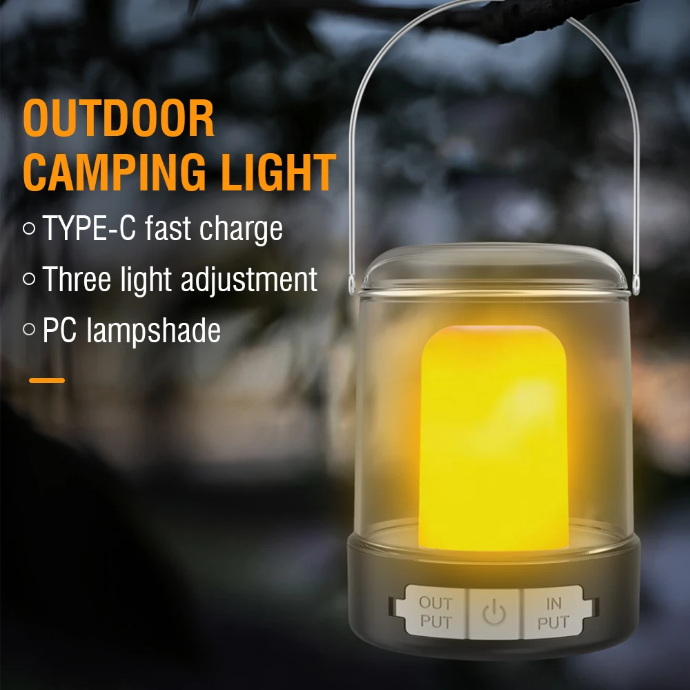 BORUIT Retro Camping Lantern Portable Lamp USB Rechargeable Tent Light Flame Lamp 3 Lighting Modes Outdoor Camping Equipment
BORUIT Retro Camping Lantern Portable Lamp USB Rechargeable Tent Light Flame Lamp 3 Lighting Modes Outdoor Camping Equipment