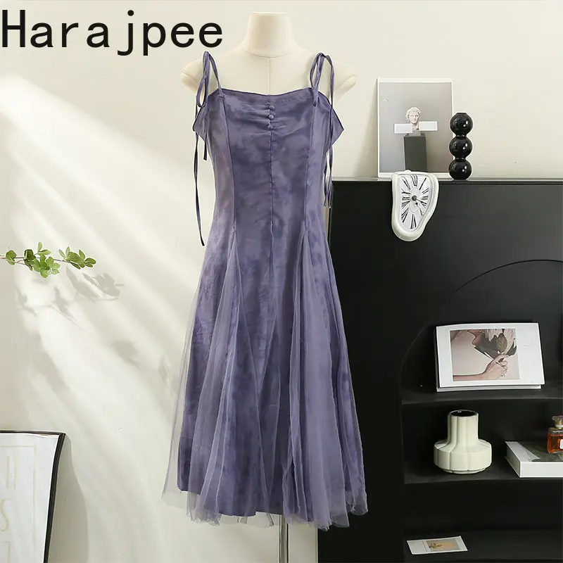 Harajpee Dresses Women Sleeveless Mesh Patchwork Bandage Slash Neck Slim Fairy Backless Elegant Dress Sexy Ladies Fashion
Harajpee Dresses Women Sleeveless Mesh Patchwork Bandage Slash Neck Slim Fairy Backless Elegant Dress Sexy Ladies Fashion
