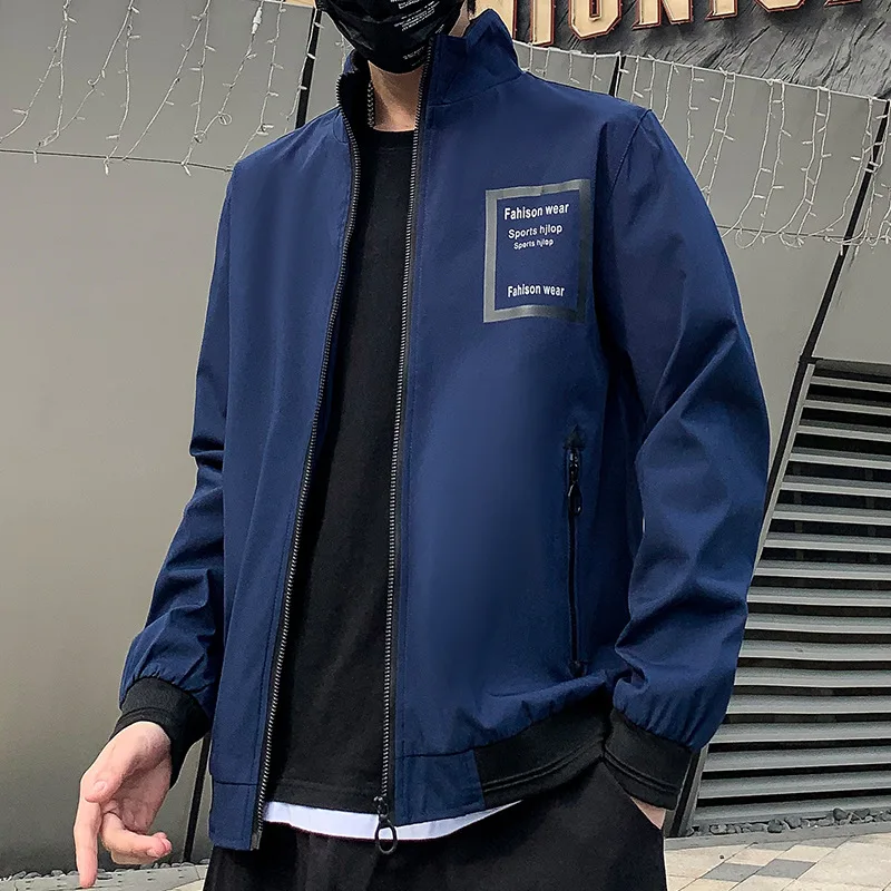 Men Jacket Outdoor Casual Mens Stand Collar Coats Men's Hooded Windbreaker Coat Male Outwear Plus Size M-8XL chaquetas hombre
Men Jacket Outdoor Casual Mens Stand Collar Coats Men's Hooded Windbreaker Coat Male Outwear Plus Size M-8XL chaquetas hombre