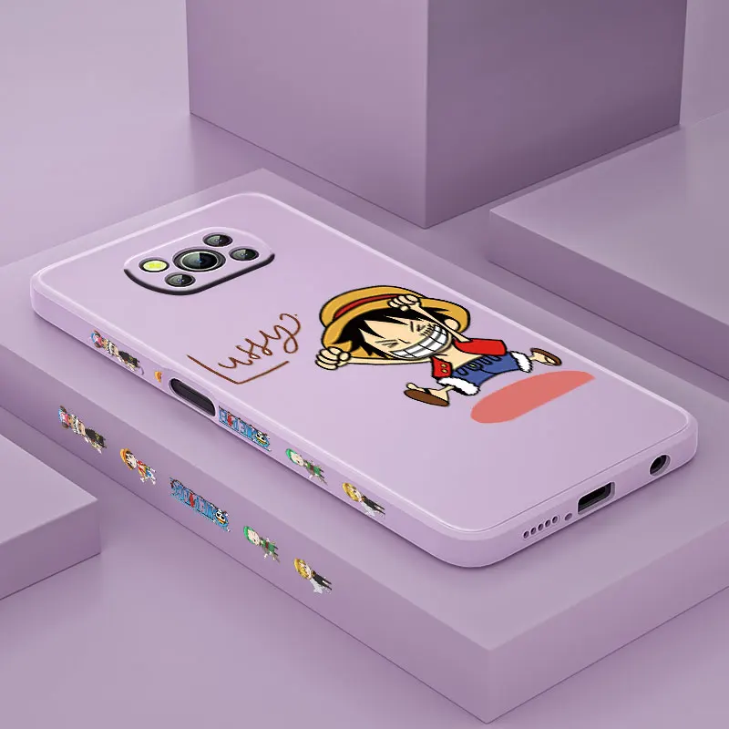 Cartoon One Piece Luffy For Xiaomi POCO X3 NFC F3 GT M3 M2 Pro C3 X2 Mix4 11 Ultra Silicone Liquid Left Phone Case Coque Capa
Cartoon One Piece Luffy For Xiaomi POCO X3 NFC F3 GT M3 M2 Pro C3 X2 Mix4 11 Ultra Silicone Liquid Left Phone Case Coque Capa