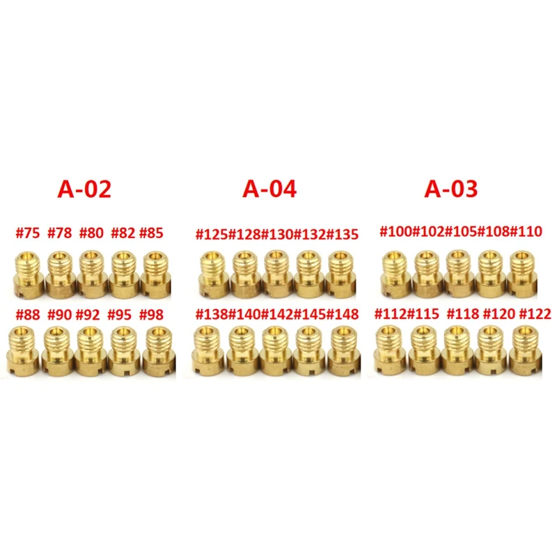 10 шт. подходит для основного ковша распылителя для скутера PE24/26/27/30 Halma CG-125 Nibi Карбюратор с измерительным отверстием
10 шт. подходит для основного ковша распылителя для скутера PE24/26/27/30 Halma CG-125 Nibi Карбюратор с измерительным отверстием