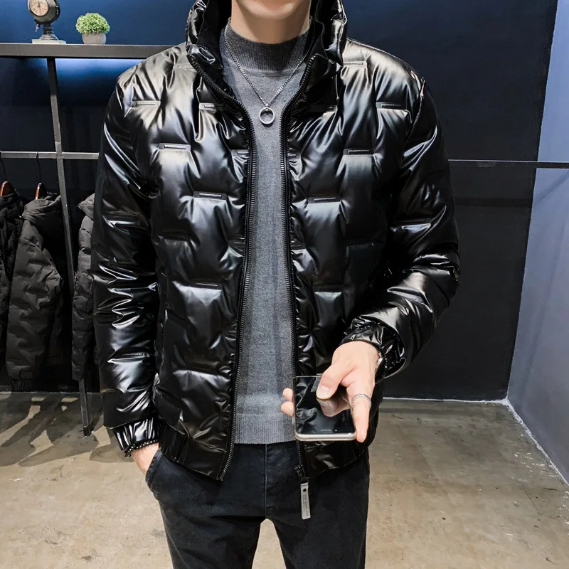 sutrafashiondown Cotton-Padded Coat Men's Winter New Korean Style Trendy Thickened Handsome Short Stand Collar Student Glossy Me
sutrafashiondown Cotton-Padded Coat Men's Winter New Korean Style Trendy Thickened Handsome Short Stand Collar Student Glossy Me
