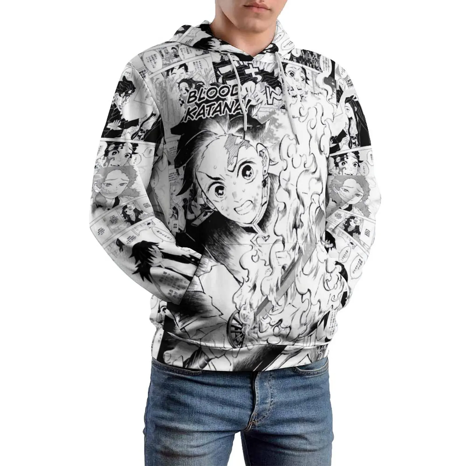 Demon Slayer Manga Casual Hoodies Male Kimetsu No Yaiba Hip Hop Custom Hooded Sweatshirts Long Sleeve Loose Oversized Hoodie
Demon Slayer Manga Casual Hoodies Male Kimetsu No Yaiba Hip Hop Custom Hooded Sweatshirts Long Sleeve Loose Oversized Hoodie