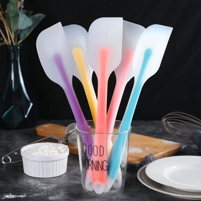 Baking Tools Silicone Cream Baking Spatula Non-Stick Butter Spatula Cream Smoother Heat Resistant Kitchen Pastry Tools Scraper
Baking Tools Silicone Cream Baking Spatula Non-Stick Butter Spatula Cream Smoother Heat Resistant Kitchen Pastry Tools Scraper