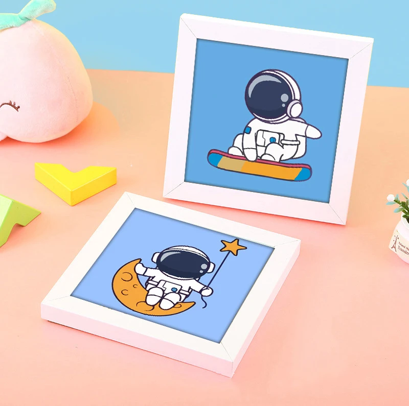 Мультяшные наборы для алмазной живописи, Детские творческие поделки, полная дрель для рисования по номерам, наборы для алмазной вышивки стразы, подарок для детей
Мультяшные наборы для алмазной живописи, Детские творческие поделки, полная дрель для рисования по номерам, наборы для алмазной вышивки стразы, подарок для детей