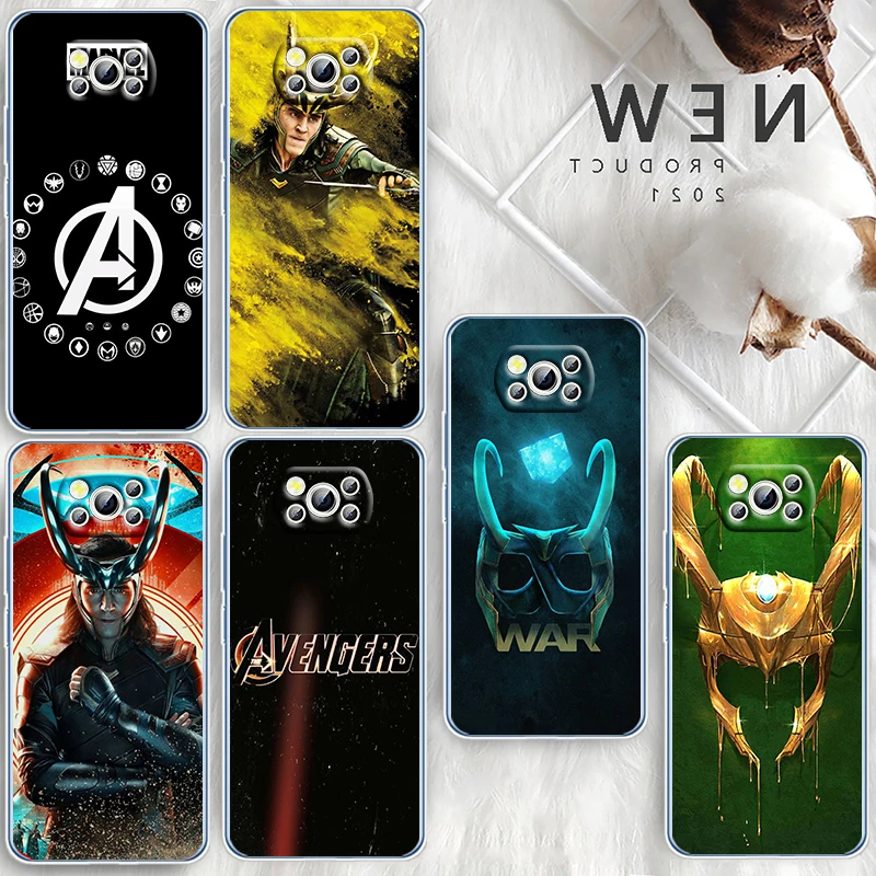 Marvel Avengers Loki For Xiaomi Redmi Note 10S 9 Civi Poco X4 X3 NFC F3 GT M4 M3 M2 X2 F2 Pro C3 5G Transparent Phone Case
Marvel Avengers Loki For Xiaomi Redmi Note 10S 9 Civi Poco X4 X3 NFC F3 GT M4 M3 M2 X2 F2 Pro C3 5G Transparent Phone Case