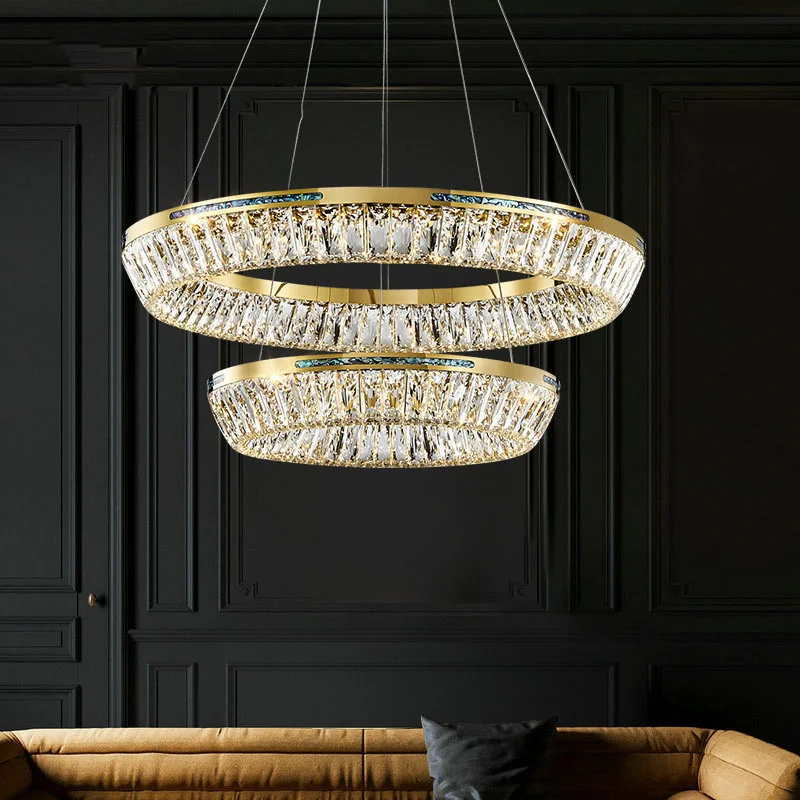 Modern chandelier living room home decor circle oval kitchen island light bedroom dining room crystal hanging lamp
Modern chandelier living room home decor circle oval kitchen island light bedroom dining room crystal hanging lamp