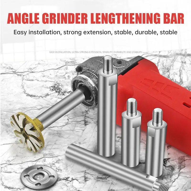 M10 80mm Angle Grinder Bit Extension Connecting Rod For Polishing Pad Grinding Power Tools 1 Uah Hand Battery Drill Set
M10 80mm Angle Grinder Bit Extension Connecting Rod For Polishing Pad Grinding Power Tools 1 Uah Hand Battery Drill Set