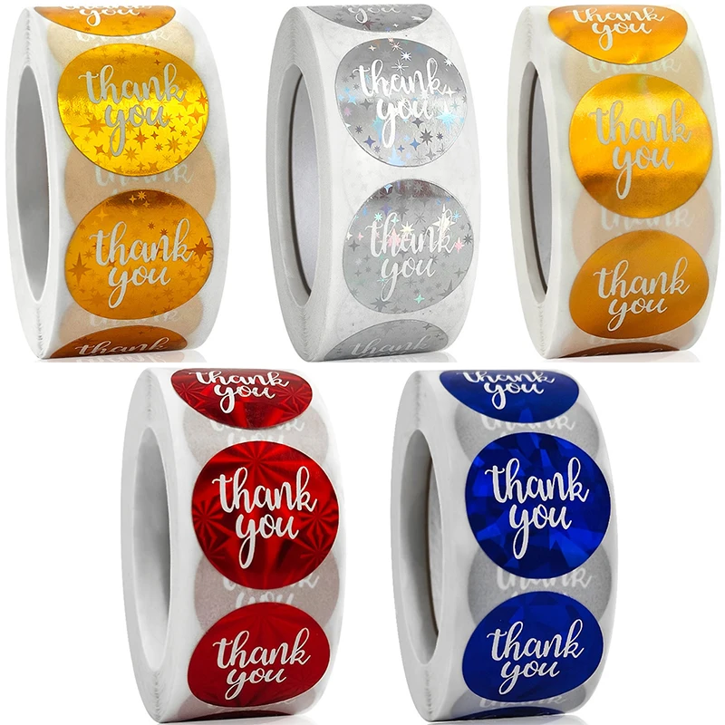500PCS Kawaii Gem Color Labels Thank You Sticker Sealing Paper Stickers Stationery Supply Decorative Child Scrapbooking for Kids
500PCS Kawaii Gem Color Labels Thank You Sticker Sealing Paper Stickers Stationery Supply Decorative Child Scrapbooking for Kids