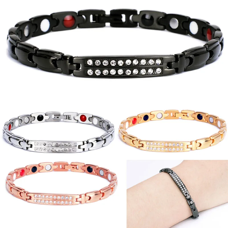 4 Kinds Of Colors Bracelet Jewelry Energy Health Magnetic for Women Fashion Crystal Balance Bracelets & Bangles Wholesale
4 Kinds Of Colors Bracelet Jewelry Energy Health Magnetic for Women Fashion Crystal Balance Bracelets & Bangles Wholesale
