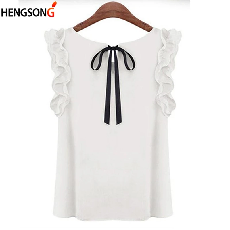 Women Blouse Tops Summer Fashion Lotus Leaf O-Neck Casual Shirt Ladies Bow Tie Chiffon Blouse White Tops 2023 New Women's Shirt
Women Blouse Tops Summer Fashion Lotus Leaf O-Neck Casual Shirt Ladies Bow Tie Chiffon Blouse White Tops 2023 New Women's Shirt