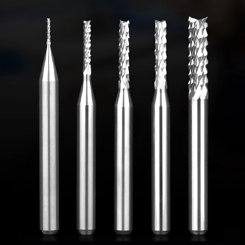 3.175/4/6mm Carbide Tungsten PCB Corn Teeth Cutter End Mill Milling Bits CNC Router Bits For Engraving Machine
3.175/4/6mm Carbide Tungsten PCB Corn Teeth Cutter End Mill Milling Bits CNC Router Bits For Engraving Machine
