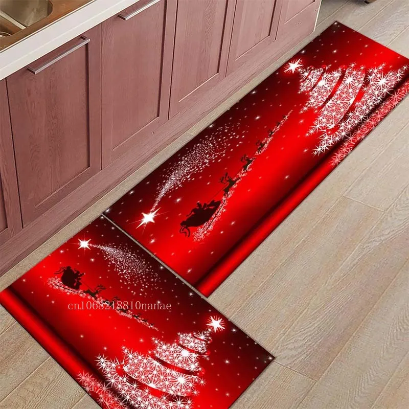 Christmas Decorative Kitchen Mat Christmas Tree Christmas Gift Carpet Cute Snowman Entrance Door Mat Anti-slip Bathroom Mat
Christmas Decorative Kitchen Mat Christmas Tree Christmas Gift Carpet Cute Snowman Entrance Door Mat Anti-slip Bathroom Mat