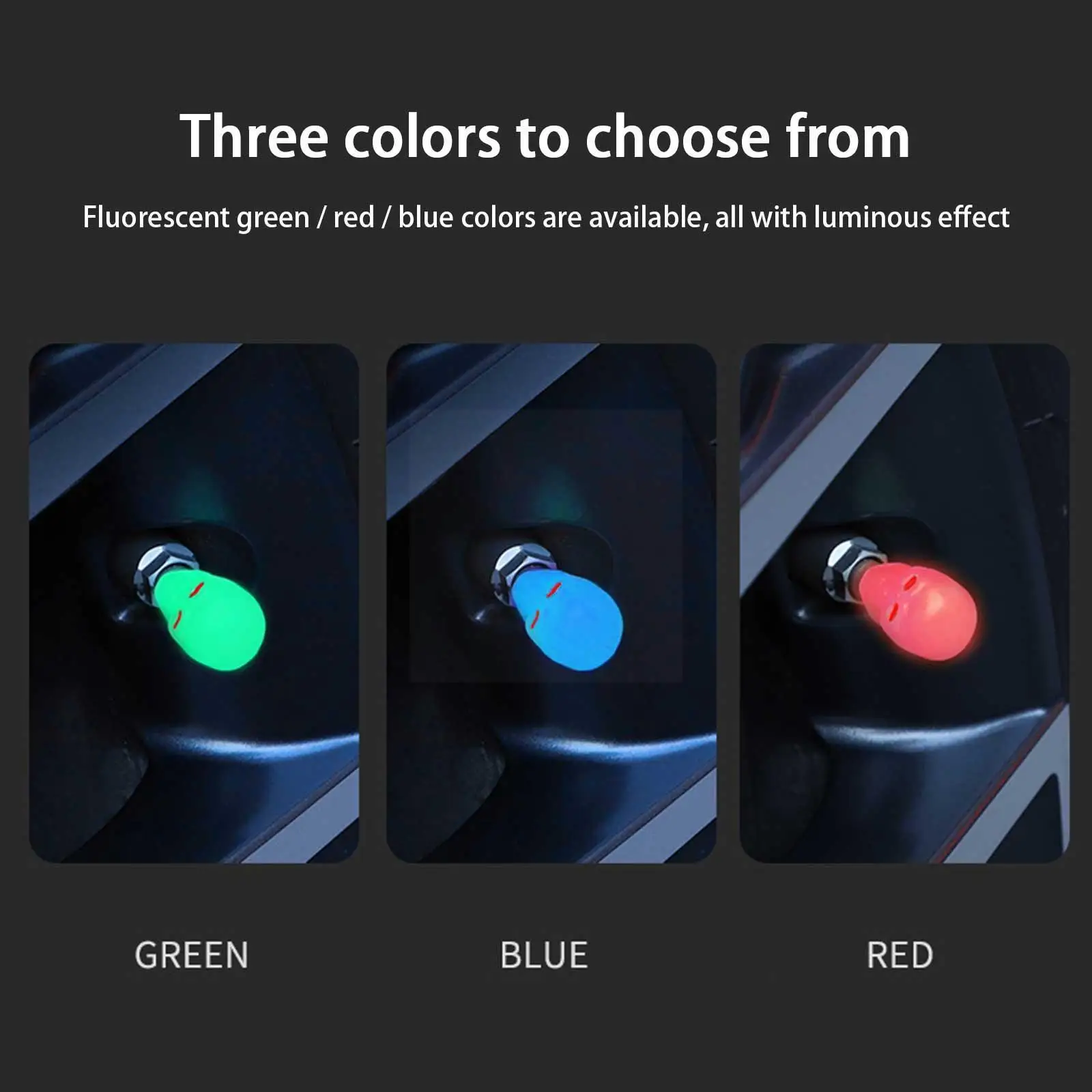 Universal Luminous Valve Cap Plastic ABS Dust-proof Decorative Accessories Tyre Stem Covers Applicable Tires Bike Motorcycl O6M9
Universal Luminous Valve Cap Plastic ABS Dust-proof Decorative Accessories Tyre Stem Covers Applicable Tires Bike Motorcycl O6M9