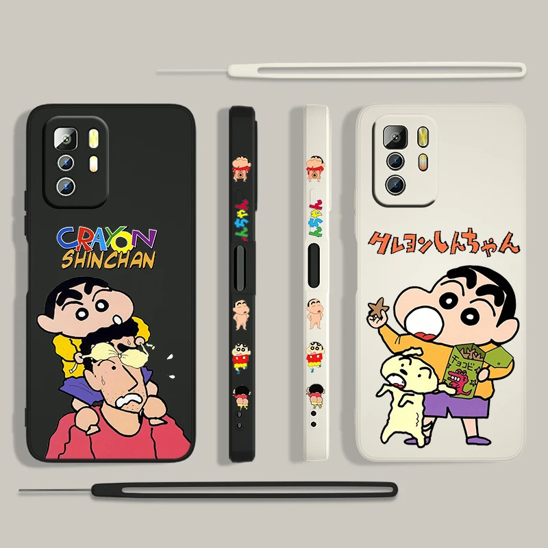 Anime Crayon Shin-chan For Xiaomi Redmi Note 11 11S 10 10S 9 9S 9T 8 8T 7 5 Pro 5G TPU Liquid Left Rope Phone Case Fundas Cover
Anime Crayon Shin-chan For Xiaomi Redmi Note 11 11S 10 10S 9 9S 9T 8 8T 7 5 Pro 5G TPU Liquid Left Rope Phone Case Fundas Cover