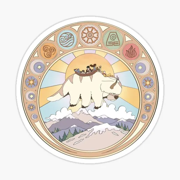 Team Avatar And Elements Design 5PCS Stickers for Anime Living Room Water Bottles Decorations Funny Laptop Decor Luggage Cute
Team Avatar And Elements Design 5PCS Stickers for Anime Living Room Water Bottles Decorations Funny Laptop Decor Luggage Cute