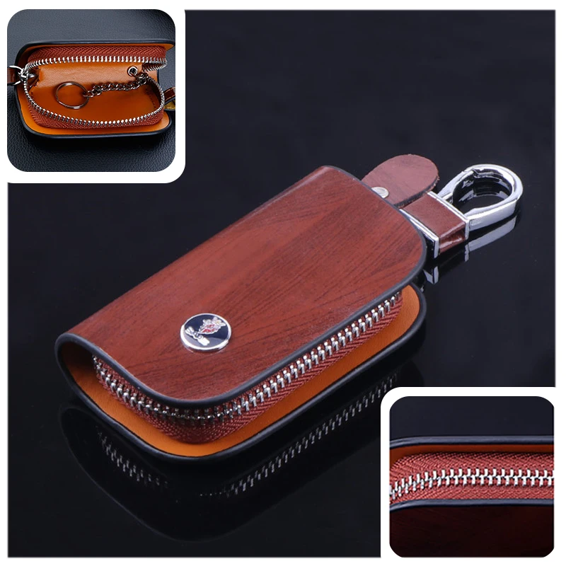 Car Logo Key Case Genuine Leather Key Purse Keyring Wallet Keychain Bag Accessories Auto Styling For SAAB Saab 93 92 95 Saab
Car Logo Key Case Genuine Leather Key Purse Keyring Wallet Keychain Bag Accessories Auto Styling For SAAB Saab 93 92 95 Saab
