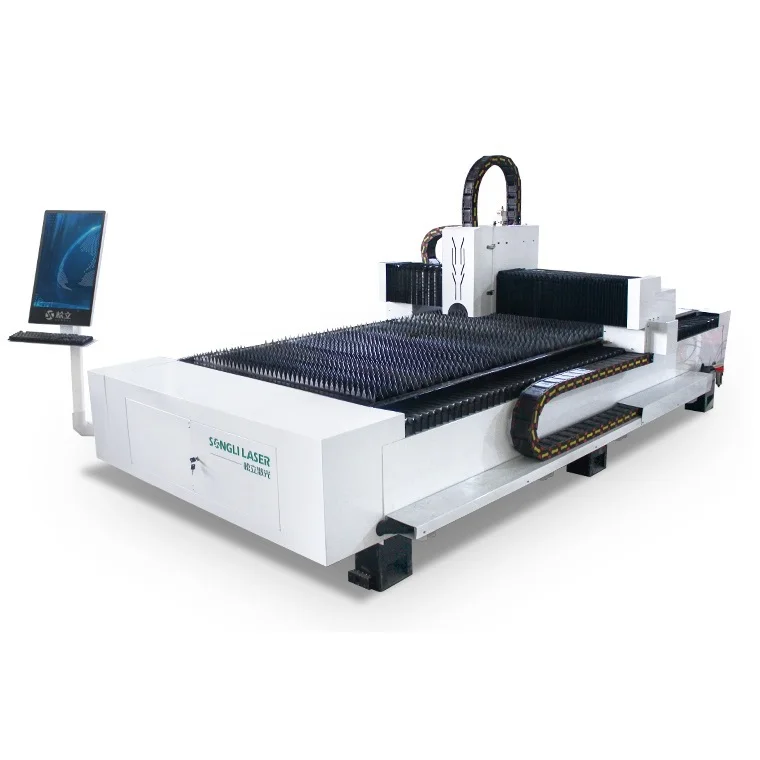 Shandong Songli fiber laser cutting machine 1000w - 6000w for metal stainless carbon steel cutting factory price
Shandong Songli fiber laser cutting machine 1000w - 6000w for metal stainless carbon steel cutting factory price