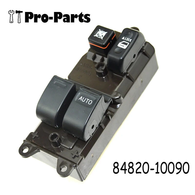 Front Right Power Window Master Control Switch 84820-10090 For Toyota Hilux Hiace YARIS Land Cruiser 8482010090
Front Right Power Window Master Control Switch 84820-10090 For Toyota Hilux Hiace YARIS Land Cruiser 8482010090