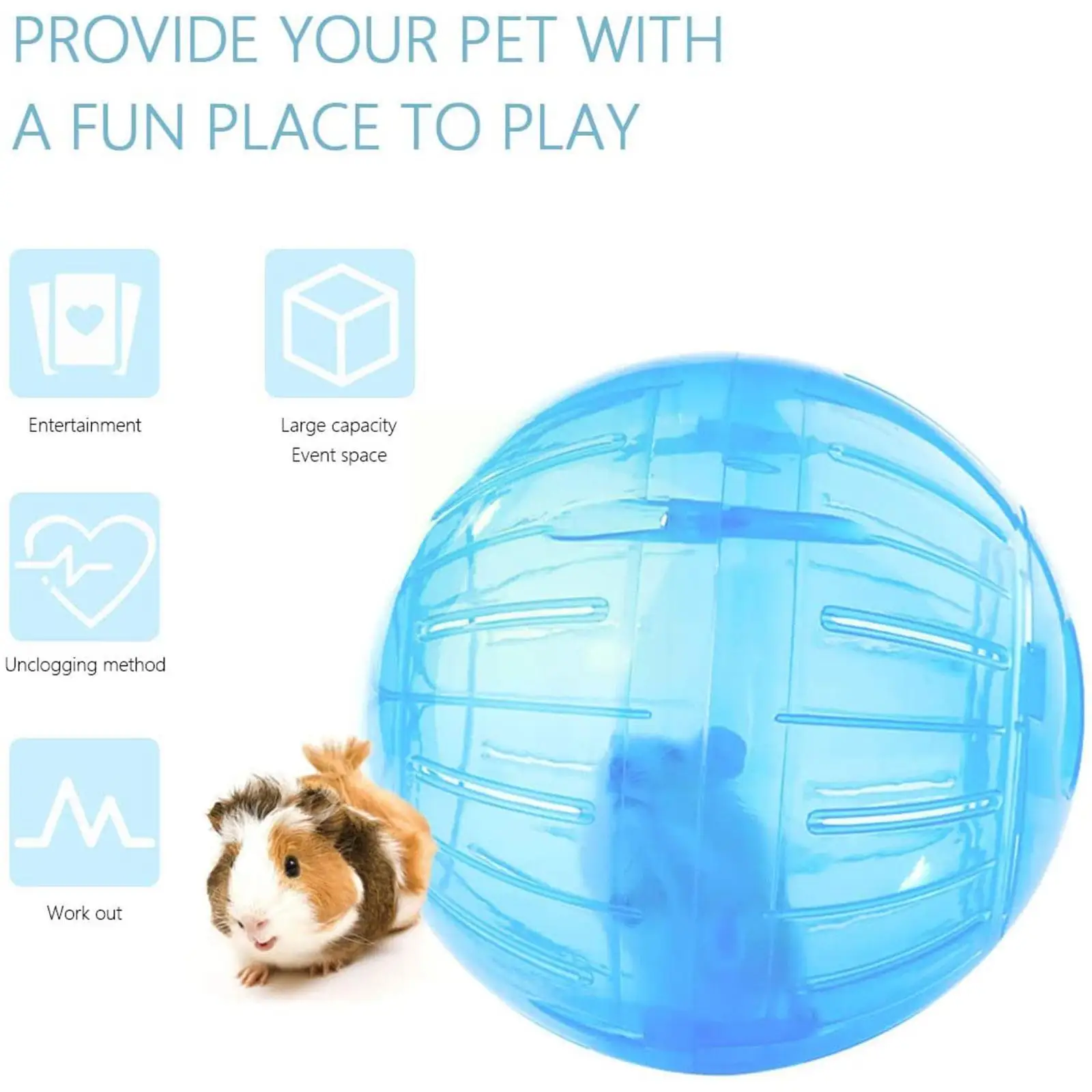 Outdoor Sport Ball Grounder Rat Small Pet Rodent Mice Gerbil 10CM Toy Balls Fitness Toys Jogging Play Exercise Rat Hamster O8A4
Outdoor Sport Ball Grounder Rat Small Pet Rodent Mice Gerbil 10CM Toy Balls Fitness Toys Jogging Play Exercise Rat Hamster O8A4