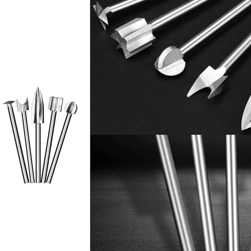 JFBL Hot 5PCS Wood Engraving Drill Bit Set,Milling Cutters Steel Sharp Edges Woodworking Drilling Tools Wood Carving Knives
JFBL Hot 5PCS Wood Engraving Drill Bit Set,Milling Cutters Steel Sharp Edges Woodworking Drilling Tools Wood Carving Knives