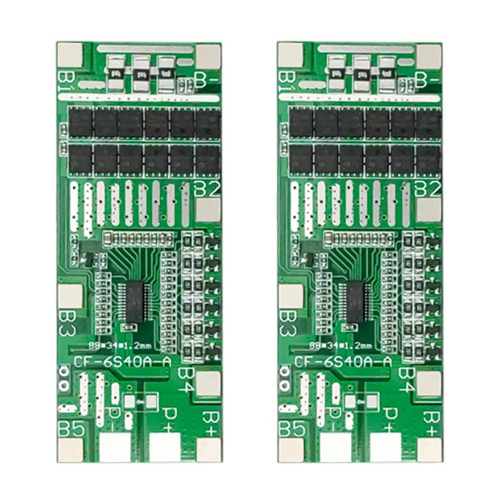 2PCS 6S 24V 40A Board 18650 - Lithium Battery Solar Lighting BMS with Balance for Ebike Scooter
2PCS 6S 24V 40A Board 18650 - Lithium Battery Solar Lighting BMS with Balance for Ebike Scooter