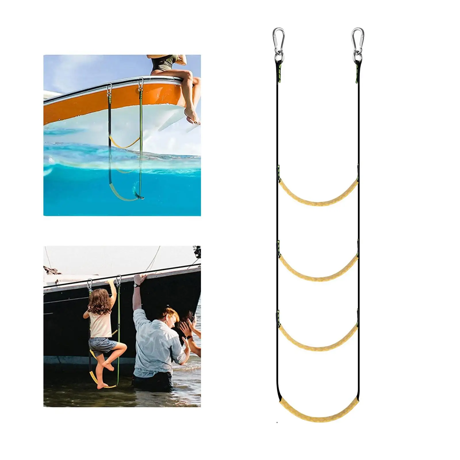 4 Steps Inflatable Boat Boarding Ladder UV Resistant Rope Wakeboard Yacht Equipment fit Kayak Motorboat Canoeing
4 Steps Inflatable Boat Boarding Ladder UV Resistant Rope Wakeboard Yacht Equipment fit Kayak Motorboat Canoeing