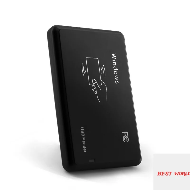 RFID Reader USB Port EM4100 TK4100 ID Smart Card Reader 125KHz Support Window Linux Vista Android
RFID Reader USB Port EM4100 TK4100 ID Smart Card Reader 125KHz Support Window Linux Vista Android