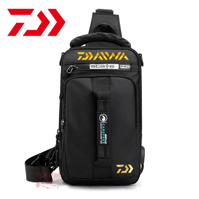 Daiwa New Fishing Bag Men Women Single Shoulder Hiking Fishing Bags Waterproof Leisure Multi Function Backpacks Fishing Gear Kit 
Daiwa New Fishing Bag Men Women Single Shoulder Hiking Fishing Bags Waterproof Leisure Multi Function Backpacks Fishing Gear Kit