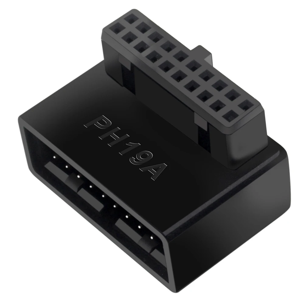 PH19A USB 3,0 внутренний разъем USB3.0 19/20P разъем 90 градусов адаптер конвертер для компьютера материнской платы
PH19A USB 3,0 внутренний разъем USB3.0 19/20P разъем 90 градусов адаптер конвертер для компьютера материнской платы