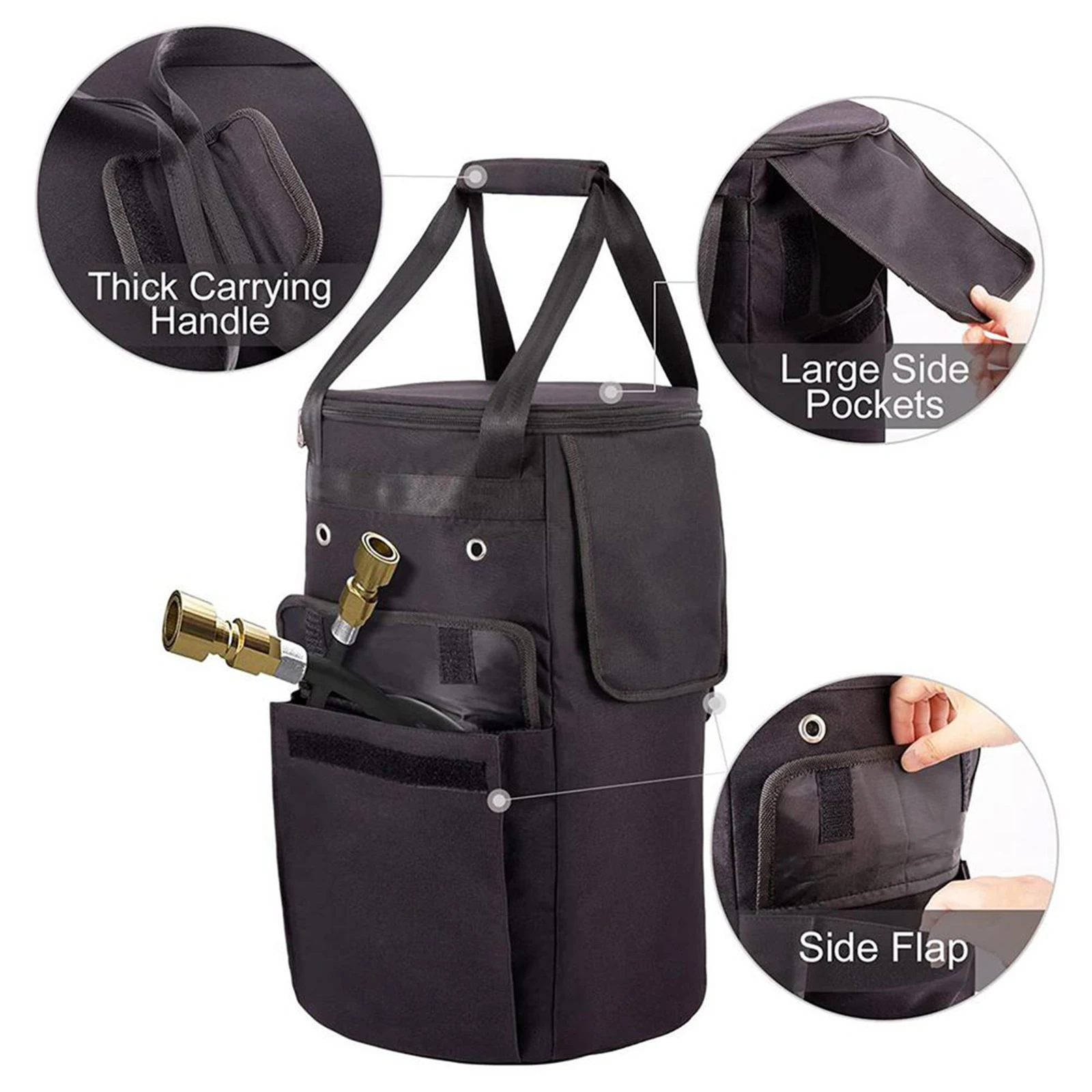 Ropane Gas Tank Bag With Side Flap And Stable Table Top Function Dust-Proof Anti-UV Oxford Cloth Durable Protective Cover
Ropane Gas Tank Bag With Side Flap And Stable Table Top Function Dust-Proof Anti-UV Oxford Cloth Durable Protective Cover