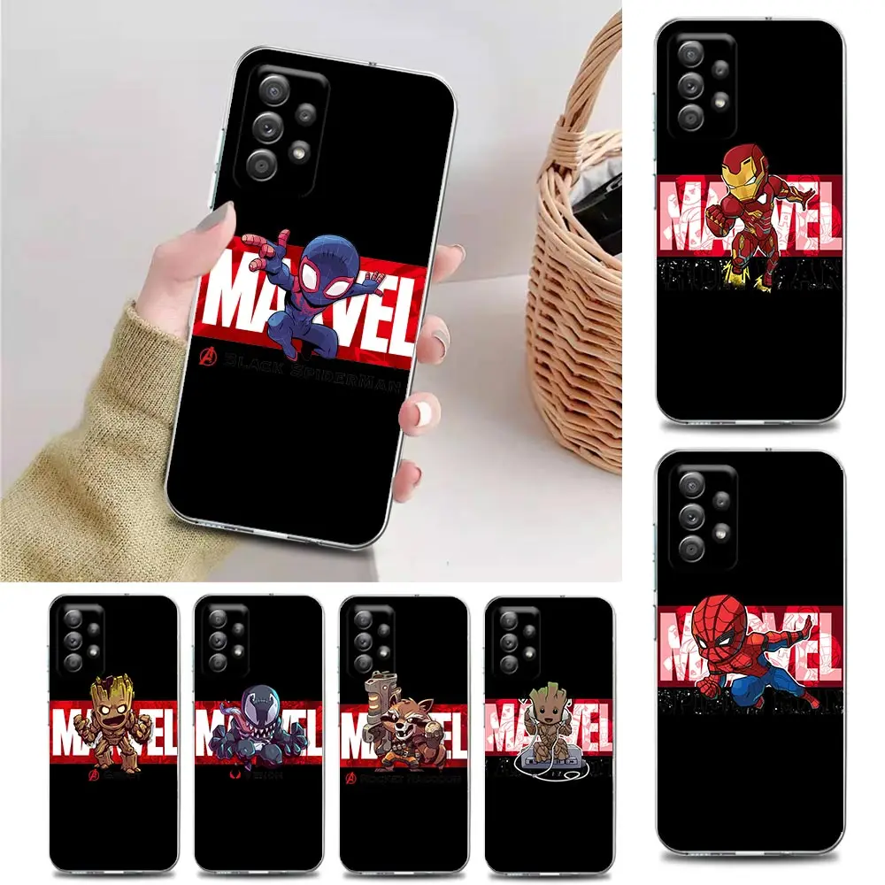 Cartoon handmade Marvel heroes Clear Funda Case for Samsung A11 A12 A13 A22 A23 A31 A32 A41 A51 A52 A53 A71 A72 A73 4G 5G Case
Cartoon handmade Marvel heroes Clear Funda Case for Samsung A11 A12 A13 A22 A23 A31 A32 A41 A51 A52 A53 A71 A72 A73 4G 5G Case