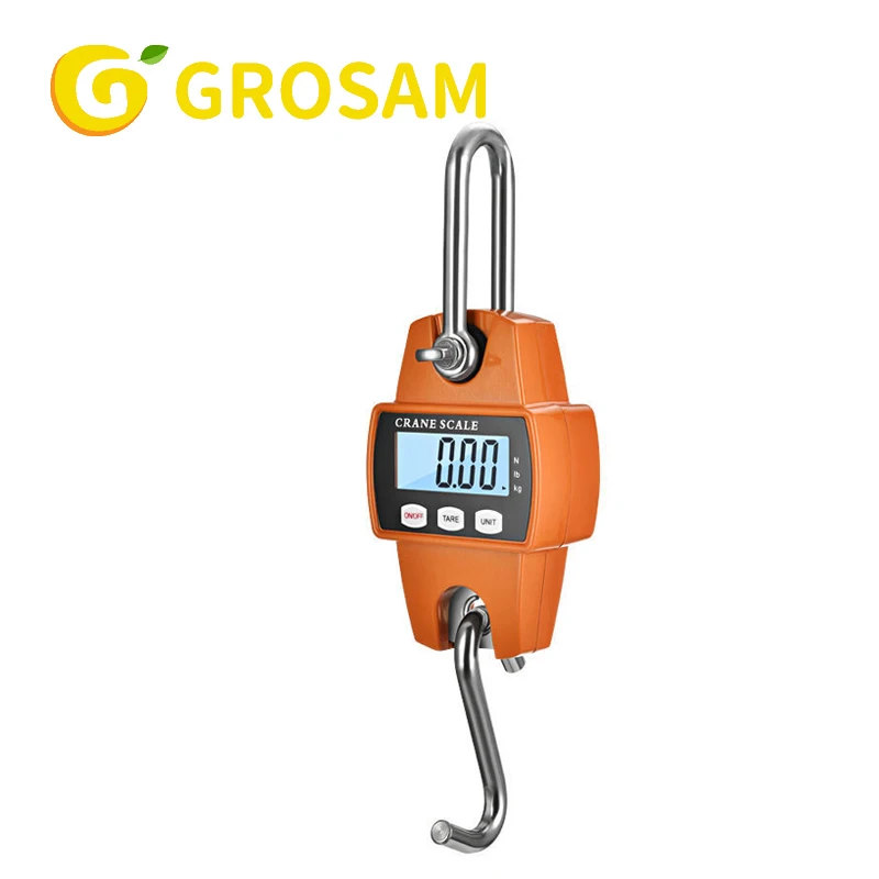 GROSAM Crane Scale Weight 300kg Heavy Duty Crane Scale With Hook Portable Digital Stainless Steel Housing More Rugged
GROSAM Crane Scale Weight 300kg Heavy Duty Crane Scale With Hook Portable Digital Stainless Steel Housing More Rugged