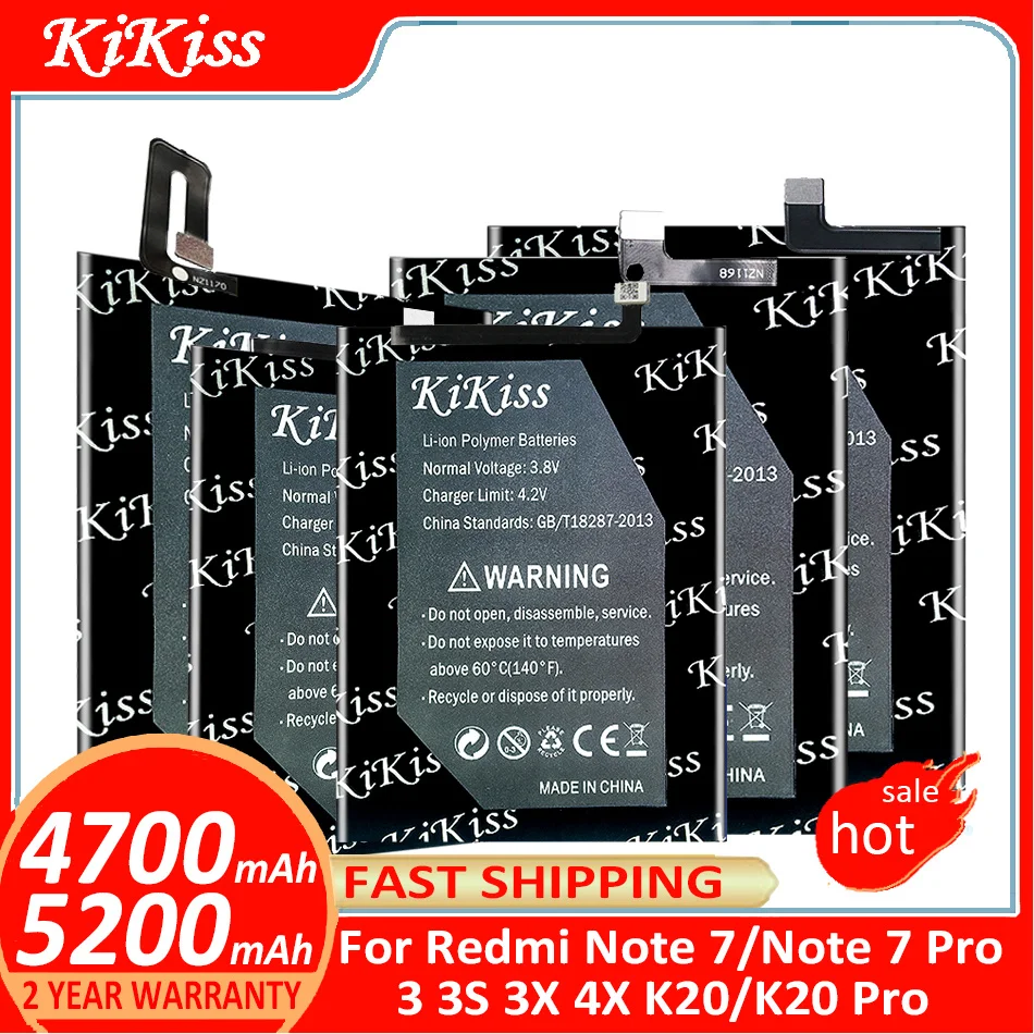 Аккумулятор KiKiss для Xiaomi Redmi 3 3S 3X 4X K20/K20 Pro/K20Pro/Note7/Note 7 Pro/Note7 Pro 7Pro/Mi 9T mi9T батарея + трек №
Аккумулятор KiKiss для Xiaomi Redmi 3 3S 3X 4X K20/K20 Pro/K20Pro/Note7/Note 7 Pro/Note7 Pro 7Pro/Mi 9T mi9T батарея + трек №