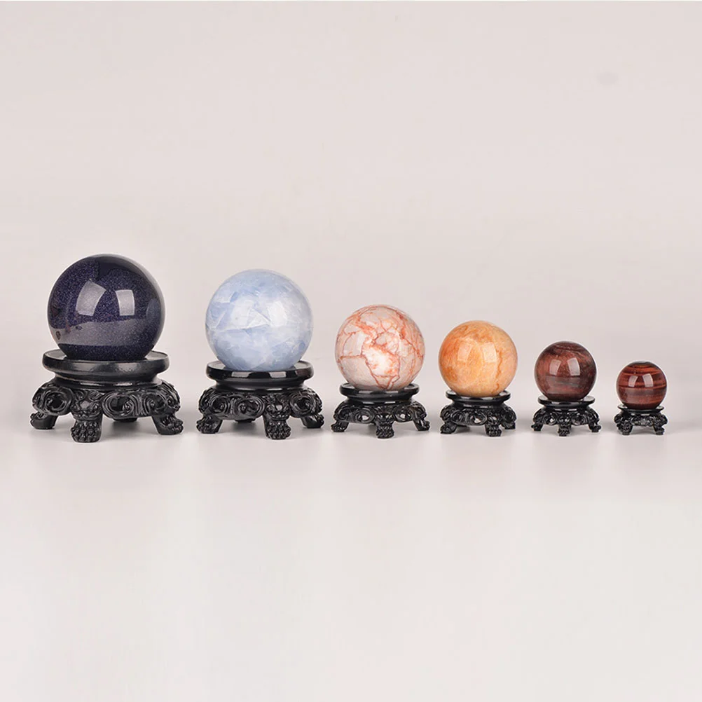 Crystal Balls Stand Hollow Crystal Sphere Holder Style Sphere Stand Desktop Adornment
Crystal Balls Stand Hollow Crystal Sphere Holder Style Sphere Stand Desktop Adornment
