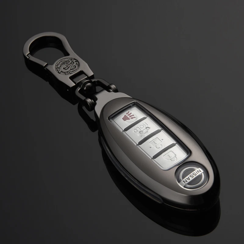 Zinc Alloy Car Key Case Holder For Nissan Versa Maxima Rogue Armada Sentra Qashqai X-Trail For Infiniti FX35 QX50 Accessories
Zinc Alloy Car Key Case Holder For Nissan Versa Maxima Rogue Armada Sentra Qashqai X-Trail For Infiniti FX35 QX50 Accessories