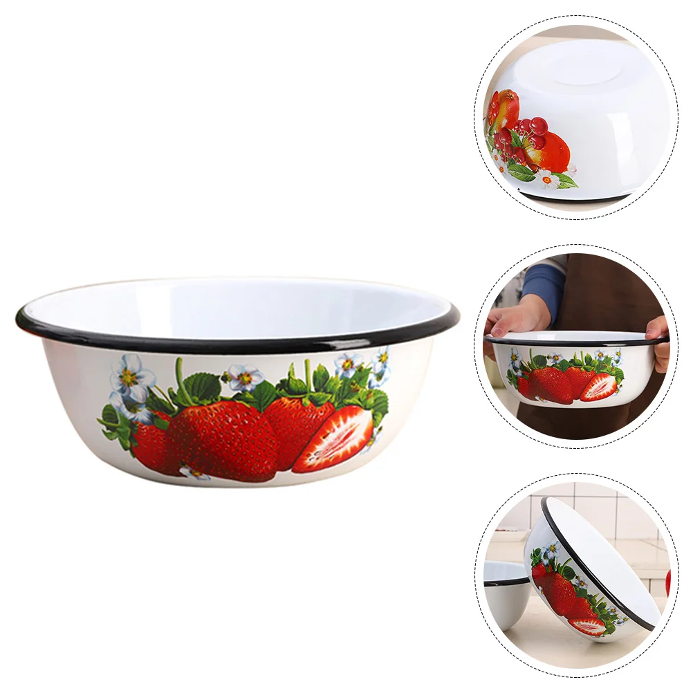 Basin Bowl Enamel Salad Enamelware Kitchen Washing Vintage Large Chinese Wash Mixing Soup Retro Bowls Noodle Wedding Pasta
Basin Bowl Enamel Salad Enamelware Kitchen Washing Vintage Large Chinese Wash Mixing Soup Retro Bowls Noodle Wedding Pasta