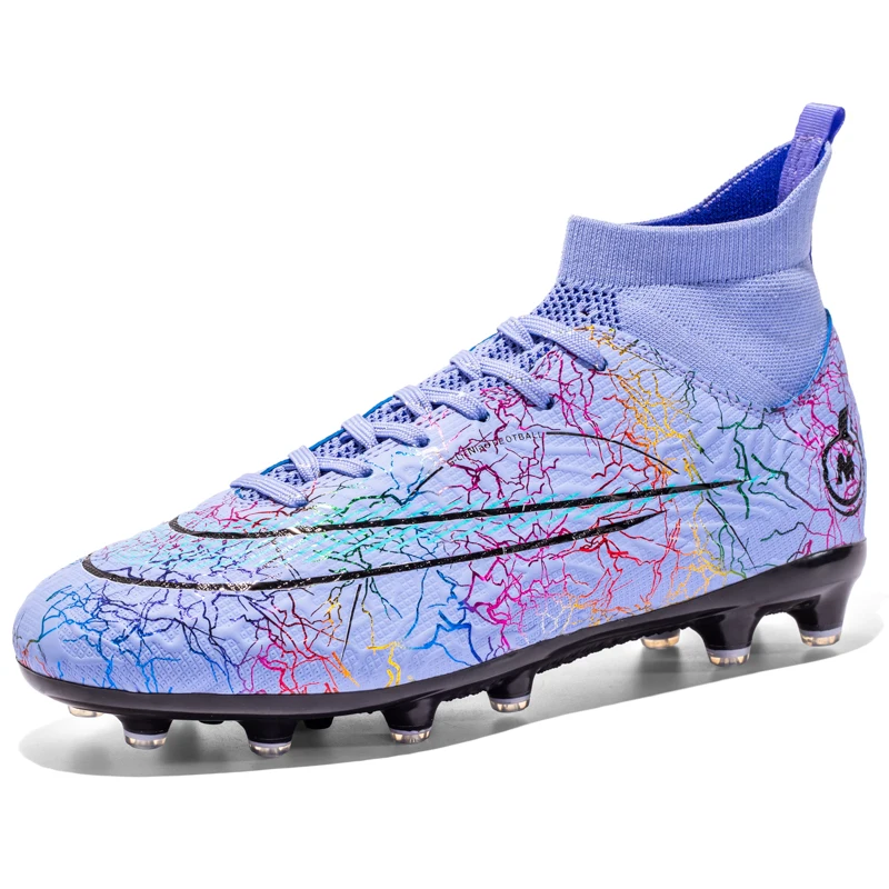 Fashion Purple Print Soccer Shoe For Kids Professional Field Boot Football Boots Men Outdoor TF/FG Futsal Cleats Sneakers Men
Fashion Purple Print Soccer Shoe For Kids Professional Field Boot Football Boots Men Outdoor TF/FG Futsal Cleats Sneakers Men
