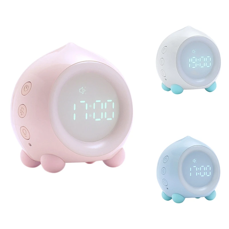 Wake Up Light Kids Smart Alarm Clock Bluetooth Function 7 Colors Changing Bedroom Led Digital Display Table Clock
Wake Up Light Kids Smart Alarm Clock Bluetooth Function 7 Colors Changing Bedroom Led Digital Display Table Clock