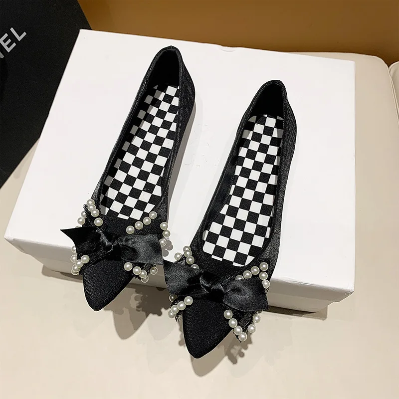 Туфли женские с острым носком, мягкая подошва, заостренный носок, бант, ковш, корейская мода, весна-осень 2022
Туфли женские с острым носком, мягкая подошва, заостренный носок, бант, ковш, корейская мода, весна-осень 2022