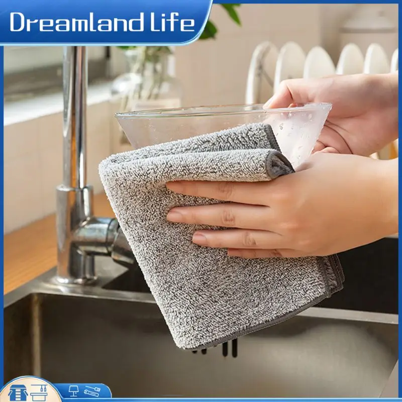 Cleaning Dish Cloth Washing Non-stick Oil Bamboo Charcoal Dishcloth Household Absorbent Kitchen Towel Kitchen Accessories Tools
Cleaning Dish Cloth Washing Non-stick Oil Bamboo Charcoal Dishcloth Household Absorbent Kitchen Towel Kitchen Accessories Tools
