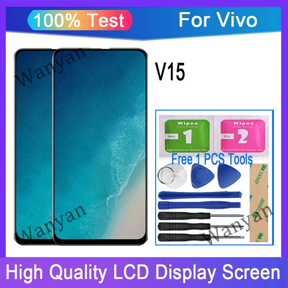 6.53" inch Original For Vivo V15 1819 LCD Display Touch Screen Digitizer Replacement
6.53" inch Original For Vivo V15 1819 LCD Display Touch Screen Digitizer Replacement