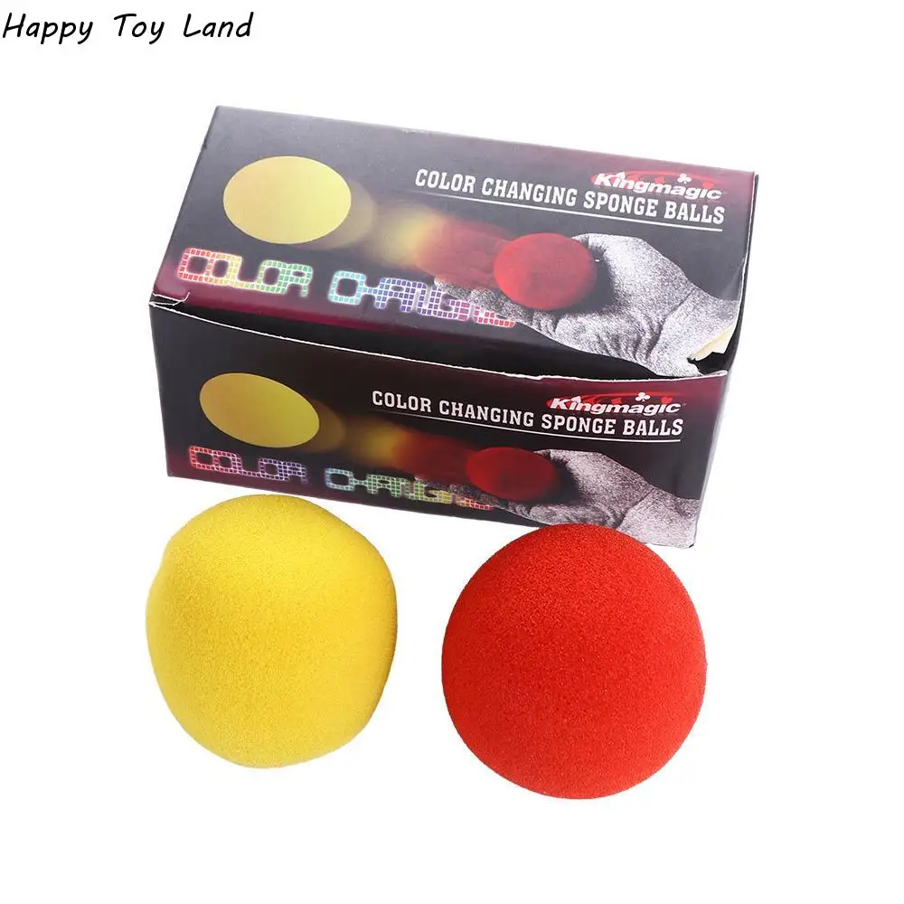 2 Pcs/ Set Color Change Sponge Ball Magic Tricks Super Soft Sponges Changing Ball Square Close Up Stage Magic Props
2 Pcs/ Set Color Change Sponge Ball Magic Tricks Super Soft Sponges Changing Ball Square Close Up Stage Magic Props