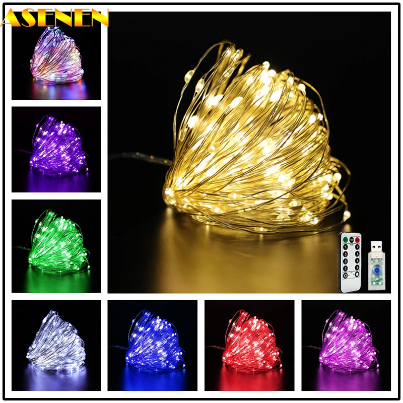 Remote Control Battery/Usb Fairy Lights LED String Lights Copper Wire Garland Fairy Lamp Christmas Wedding Outdoor Decoration
Remote Control Battery/Usb Fairy Lights LED String Lights Copper Wire Garland Fairy Lamp Christmas Wedding Outdoor Decoration