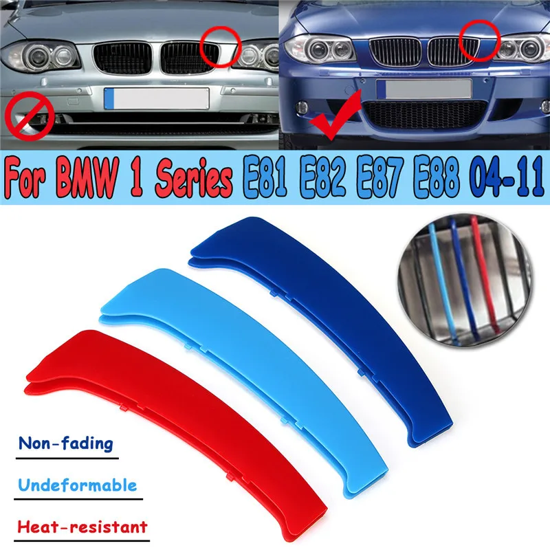 3D Sport Grille Grill Cover Clip Trim M Style 2 Style For BMW 1 Series E81 E82 E87 E88 2004 2005 2006 2007 2008 2009 2010 2011
3D Sport Grille Grill Cover Clip Trim M Style 2 Style For BMW 1 Series E81 E82 E87 E88 2004 2005 2006 2007 2008 2009 2010 2011