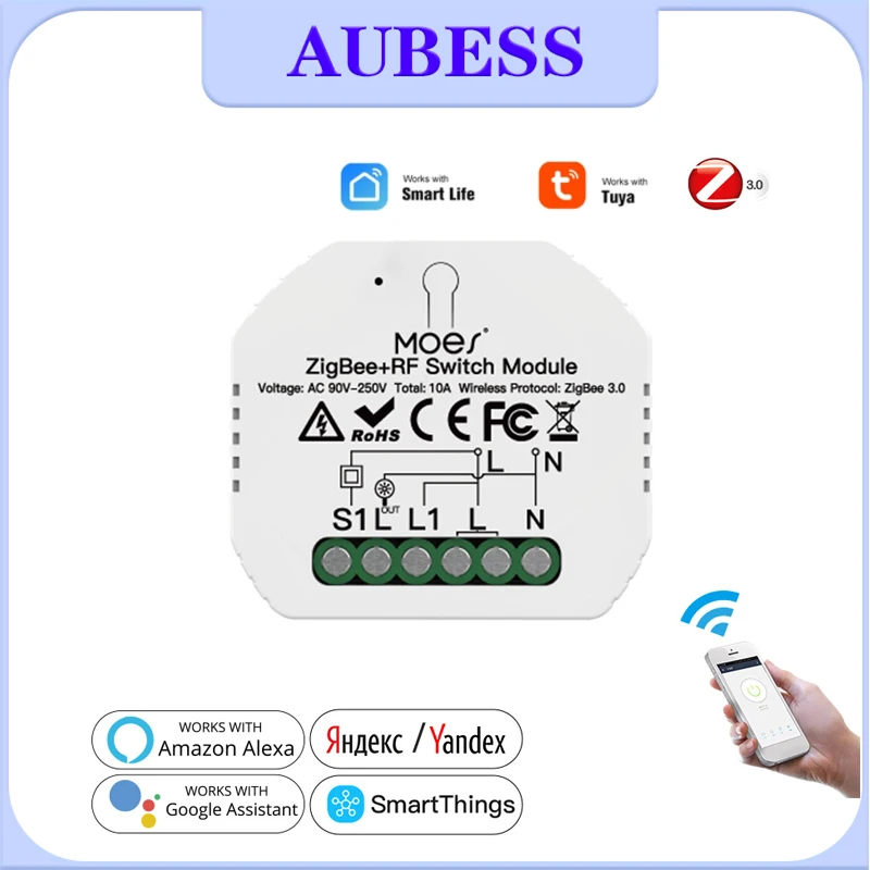 Умный светильник ель света Tuya ZigBee 3,0, релейный модуль 1/2 Gang Zigbee + RF Smart Life/Tuya Control для Alexa Google Home Яндекс. Алиса
Умный светильник ель света Tuya ZigBee 3,0, релейный модуль 1/2 Gang Zigbee + RF Smart Life/Tuya Control для Alexa Google Home Яндекс. Алиса