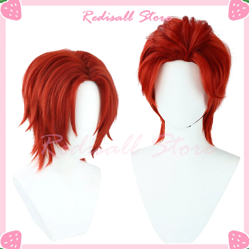 Anime Shanks Cosplay Wig Red Short Middle Part Hair Slicked Back Halloween Game Role Play Heat Resistant Headwear
Anime Shanks Cosplay Wig Red Short Middle Part Hair Slicked Back Halloween Game Role Play Heat Resistant Headwear
