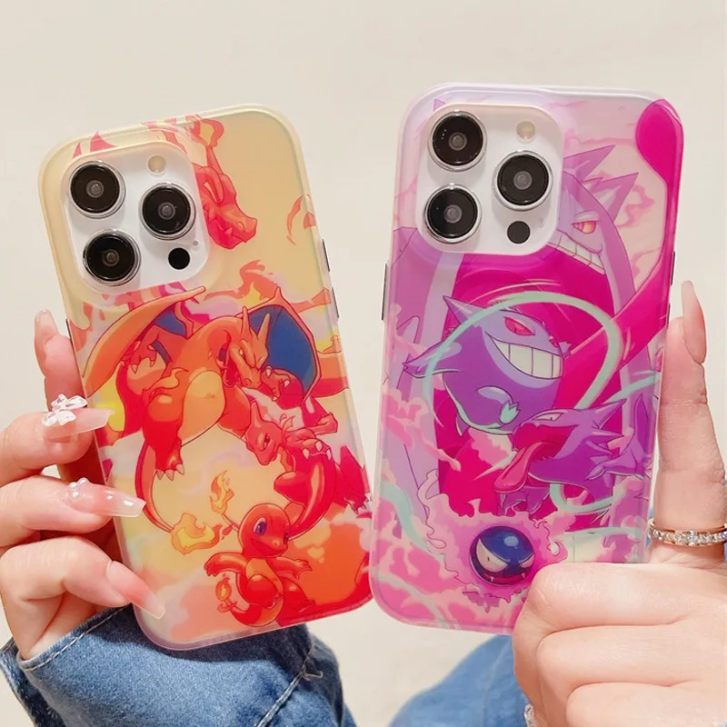 Anime Cartoon Pokémons Gengars Charmanders Phone Case For iPhone 14 13 12 11 Pro Max 14 Pro Couple Anti-drop Back Cover Fundas
Anime Cartoon Pokémons Gengars Charmanders Phone Case For iPhone 14 13 12 11 Pro Max 14 Pro Couple Anti-drop Back Cover Fundas